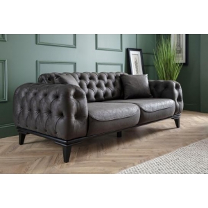 Zain Elegant Plush Velvet -Zain Elegant Plush Velvet Grey