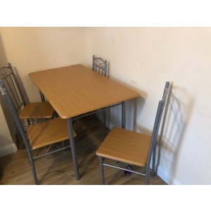 Budget Dining Table & 4 Chairs